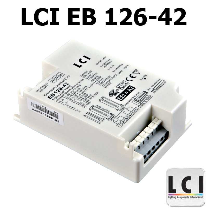 Ballast electronique LCI EB 126-42