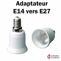 Generic ADAPTATEUR LED - AMPOULE DOUILLE CULOT - B22 A E27 - 12V