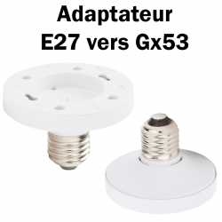 ADAPTATEUR DE DOUILLE E27 VERS GU10 ACLAD2 RI1474