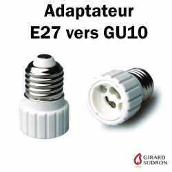 ADAPTATEUR E27 VERS GU10