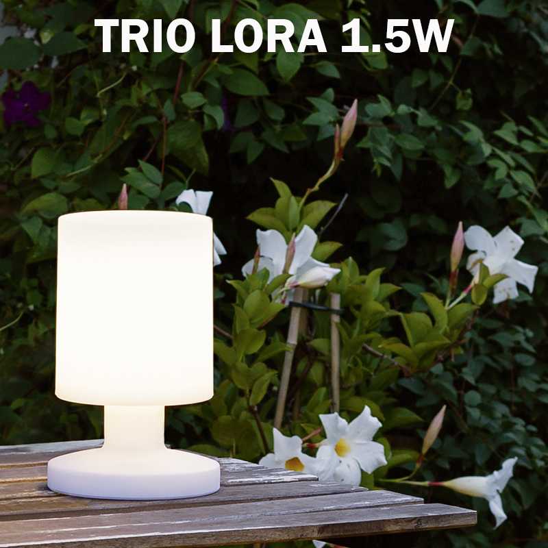 LAMPE A POSER TRIO LORA EXTERIEUR