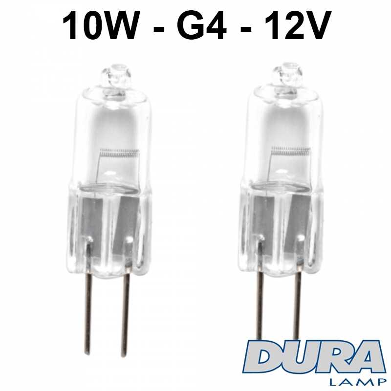 Ampoule halogène à usage intensif G4/10W/12V 3000K