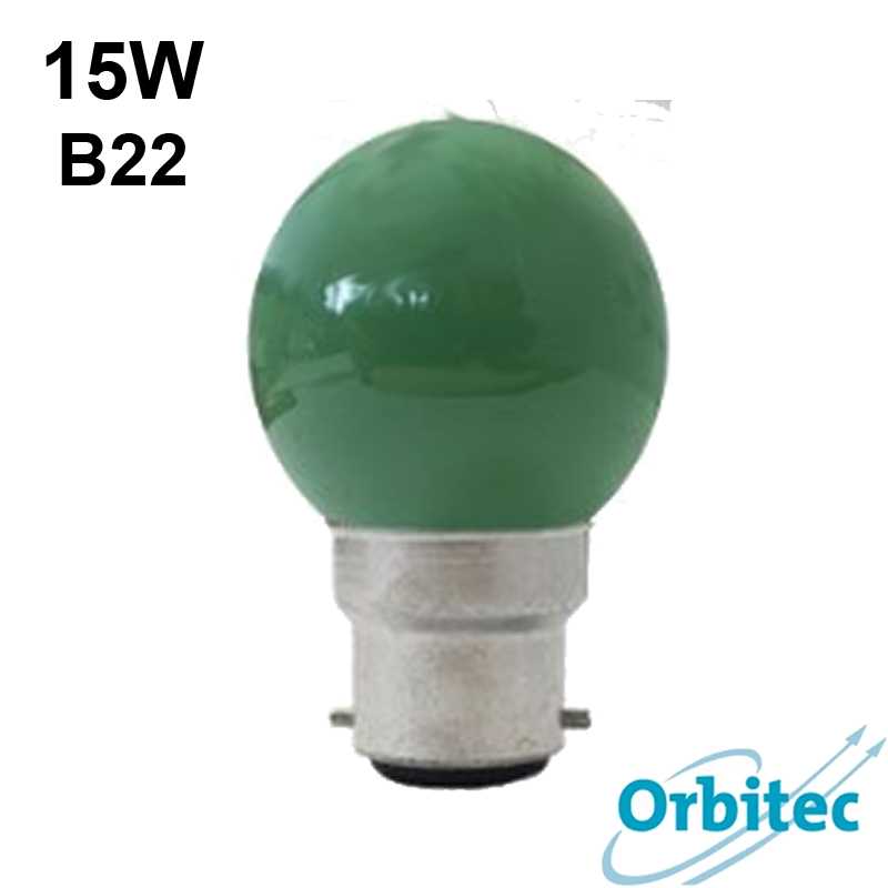 Ampoule sphérique B22 12V 15W