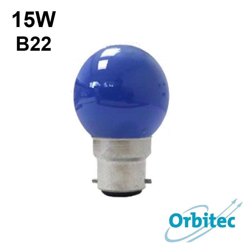 AMPOULE GUIRLANDE BLEU 15W B22