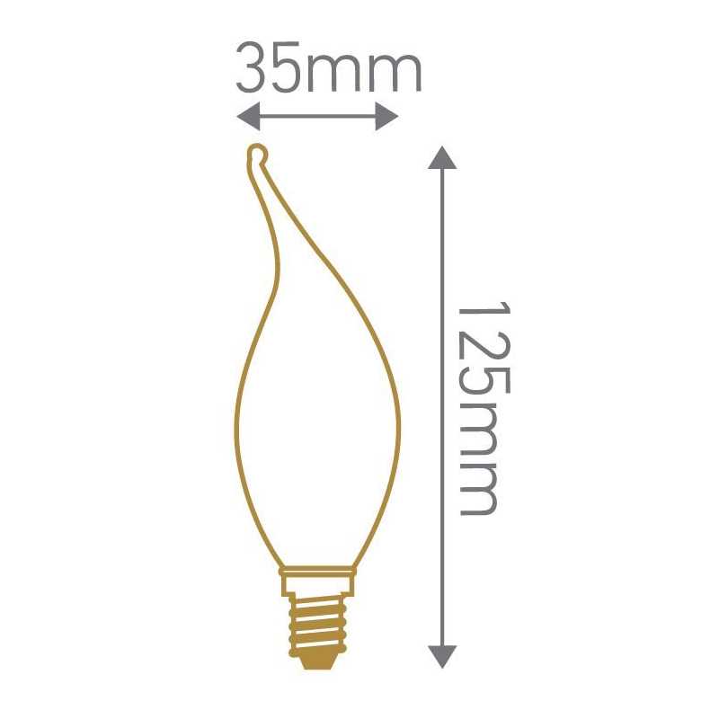 Lampe flamme LED coup de vent 4W GIRARD SUDRON