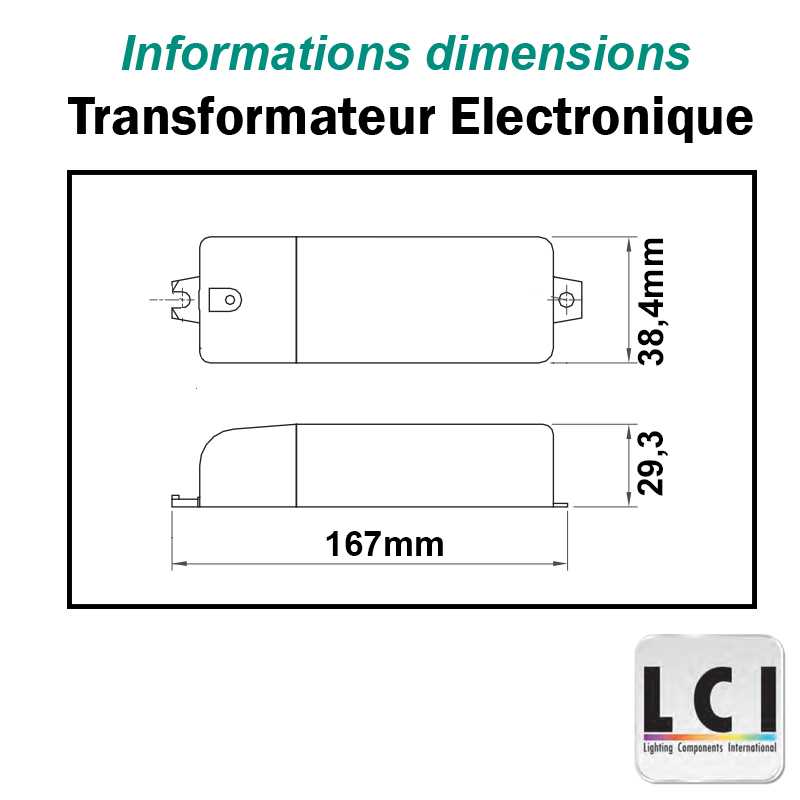 TRANSFORMATEUR 230V 12V 150VA