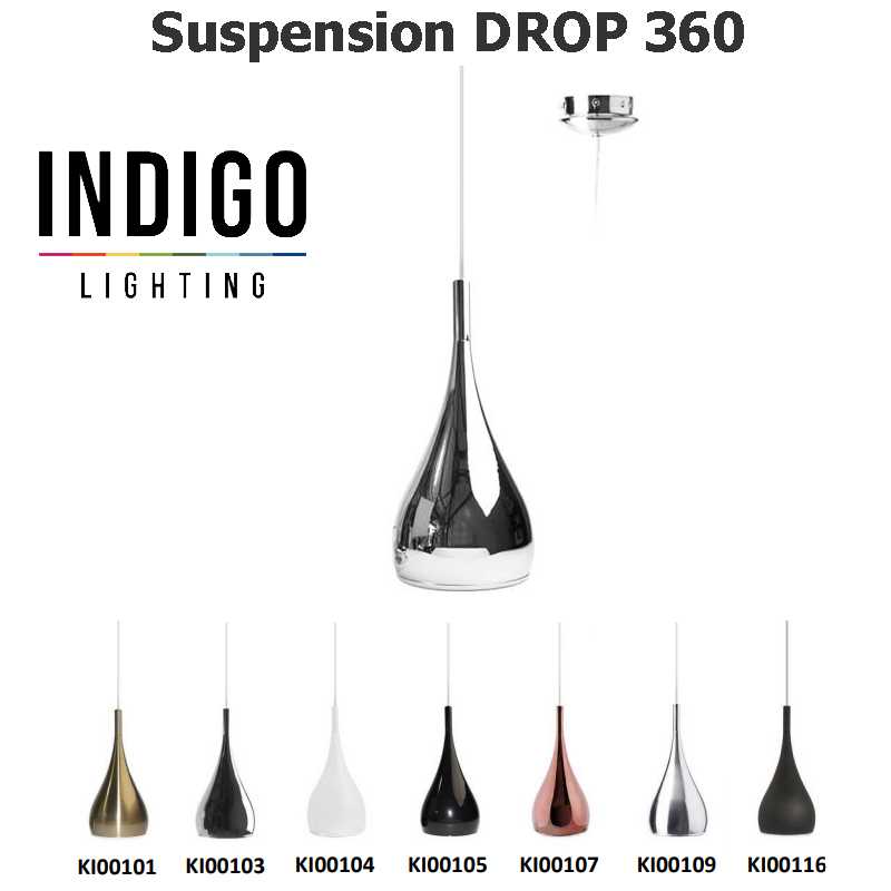 Suspension LED INDIGO DROP 360