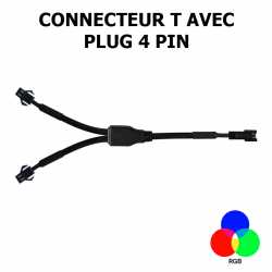 Rallonge 5 mètres connecteur 3 PIN pour ruban LED 12-24V RGB LUMIHOME