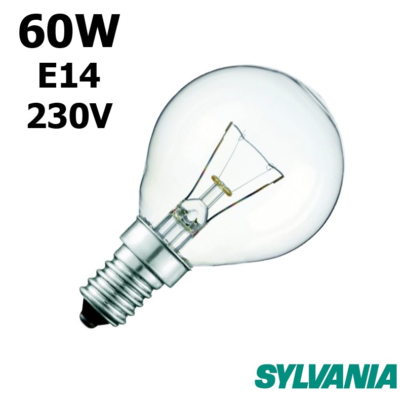 Ampoule sphérique 60W E14 230V