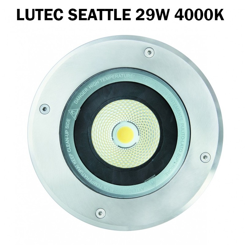 Spot encastre de sol 29W 4000K - LUTEC SEATTLE