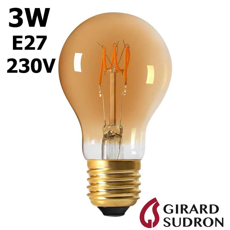 Sudron - Set de 5 ampoules LED E27 pour guirlande d'extérieur