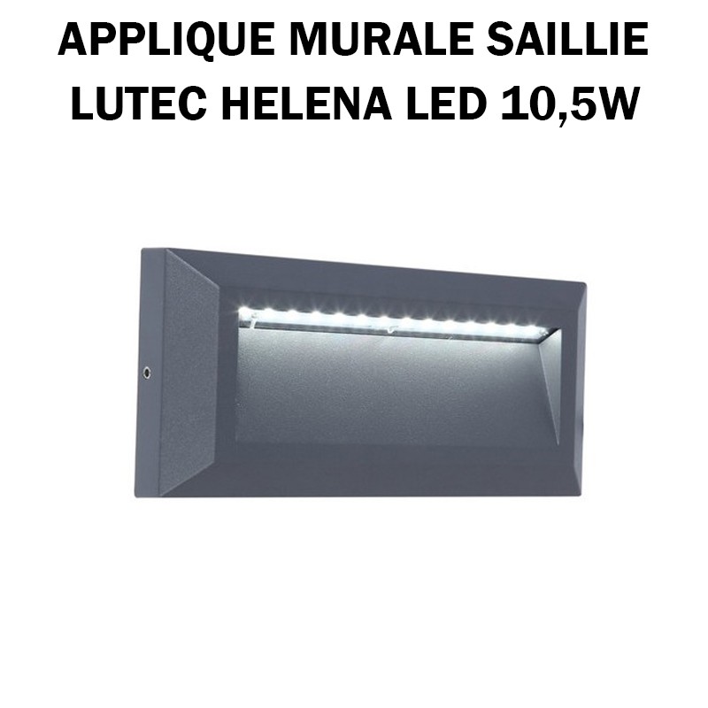 Luminaire extérieur LED mural apparent - LUTEC HELENA