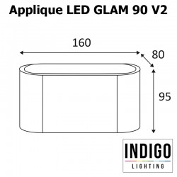 Applique INDIGO GLAM 90 V2