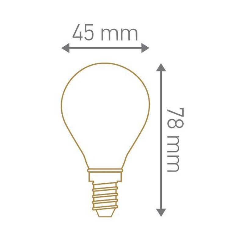 Lampe LED sphérique E14 GIRARD SUDRON