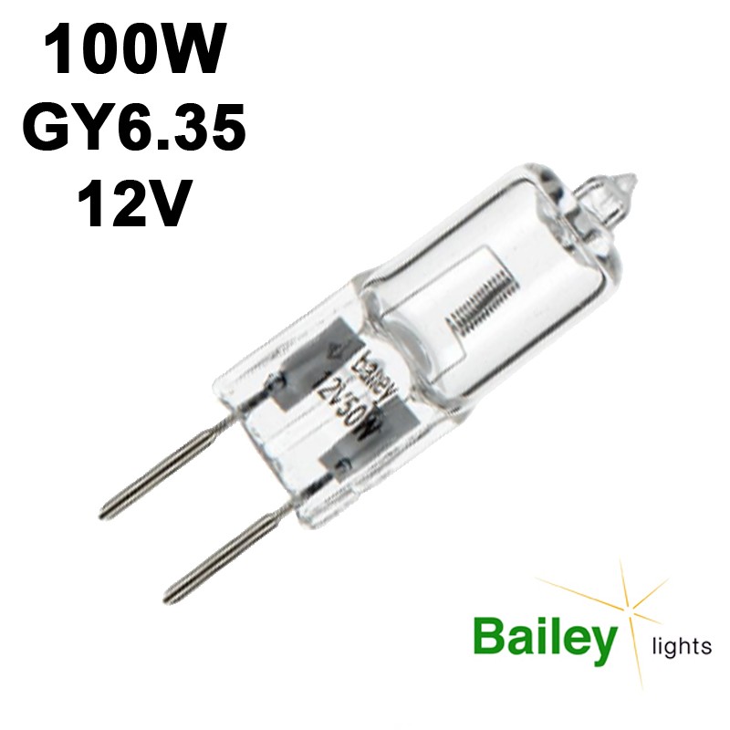 Ampoule 100W Gy6.35 - Lampe capsule halogène 12V