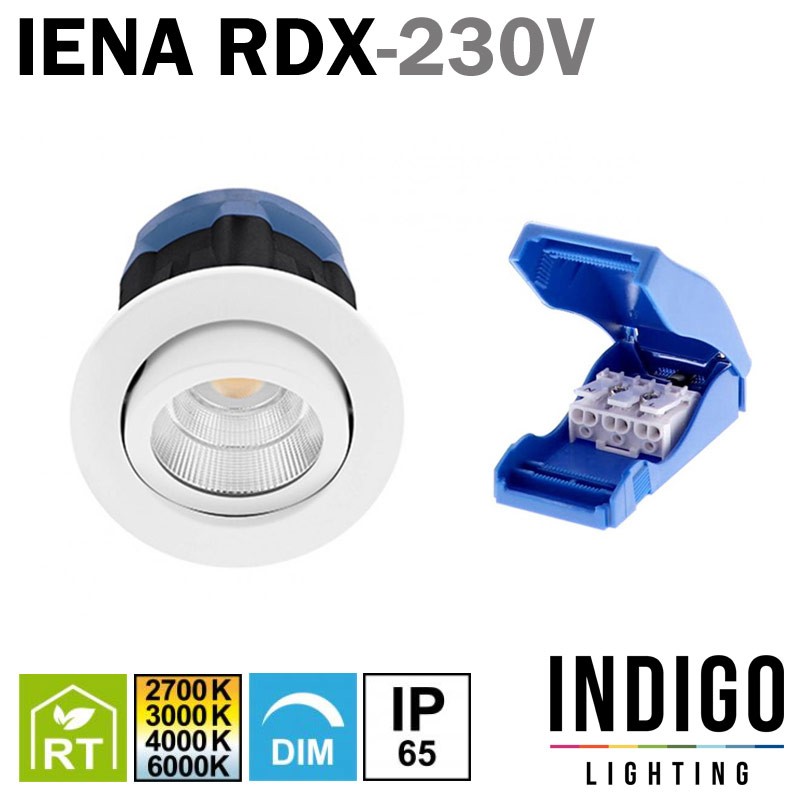 Spot LED encastré orientable INDIGO IENA RDX