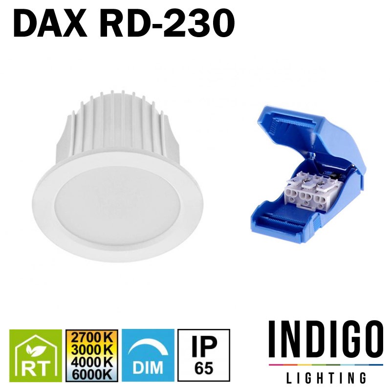 Spot LED encastré fixe INDIGO DAX RD-230