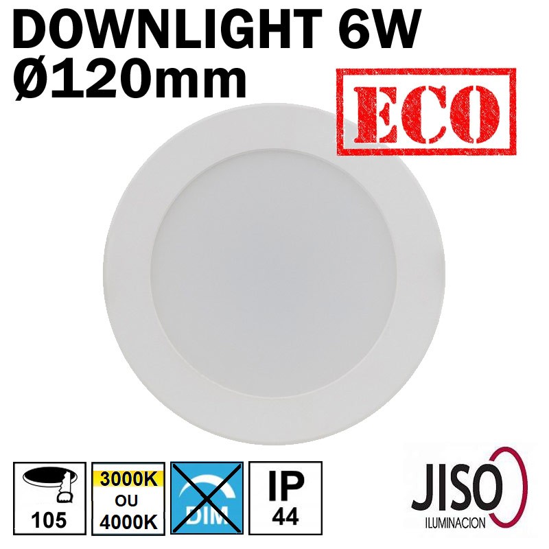 JISO 51616 - Downlight Eco 6W