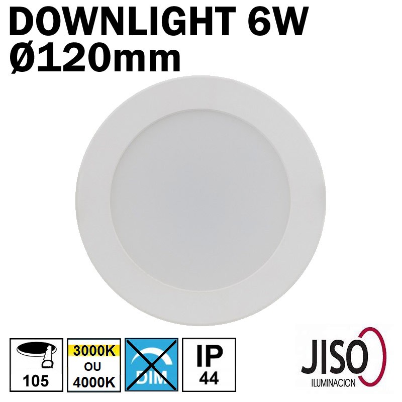 Luminaire encastré plat LED 6W - JISO 51616