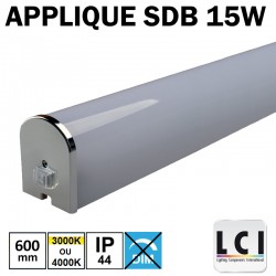 Réglette salle de bain 0.60m - LCI 15W