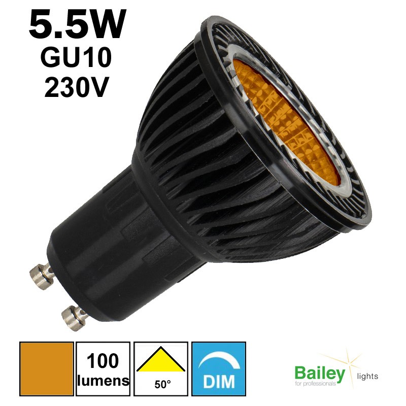 Lampe pour Spot GU10 8W Couleur de la lumière 4000K