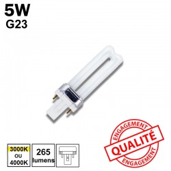 5W G23 - Ampoule fluo-compacte