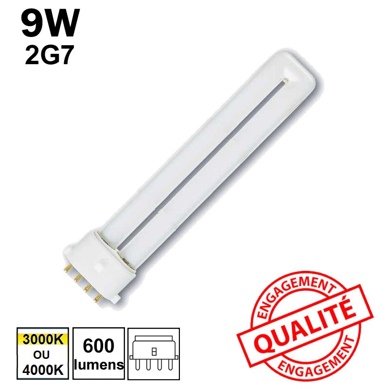 9W 2G7 - Ampoule Sylvania lynx-se