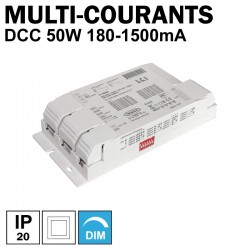 LCI 1770085 - Alimentation LED multi-courants de 180mA à 1500mA