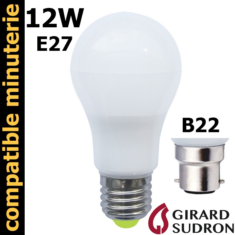 Ampoule LED standard 12W GIRARD SUDRON