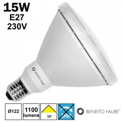 Ampoule d'extérieur à DEL PAR38 de 120 W de GE ultra brillante blanc chaud  pour appareil d'éclairage extérieur