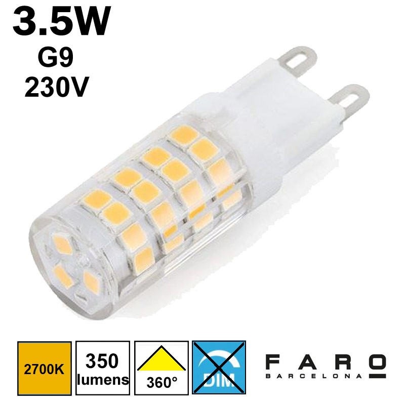 Ampoule LED G9 2700K 17443 faro