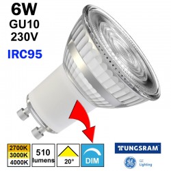 Lampe LED GU10 20 degres - TUNGSRAM  Precise