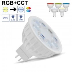 Ampoule LED 6W RGB+CCT B22 - GAP SMART SYNC