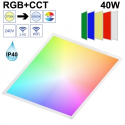 Dalle LED connectée 40W RGB+CCT - GAP