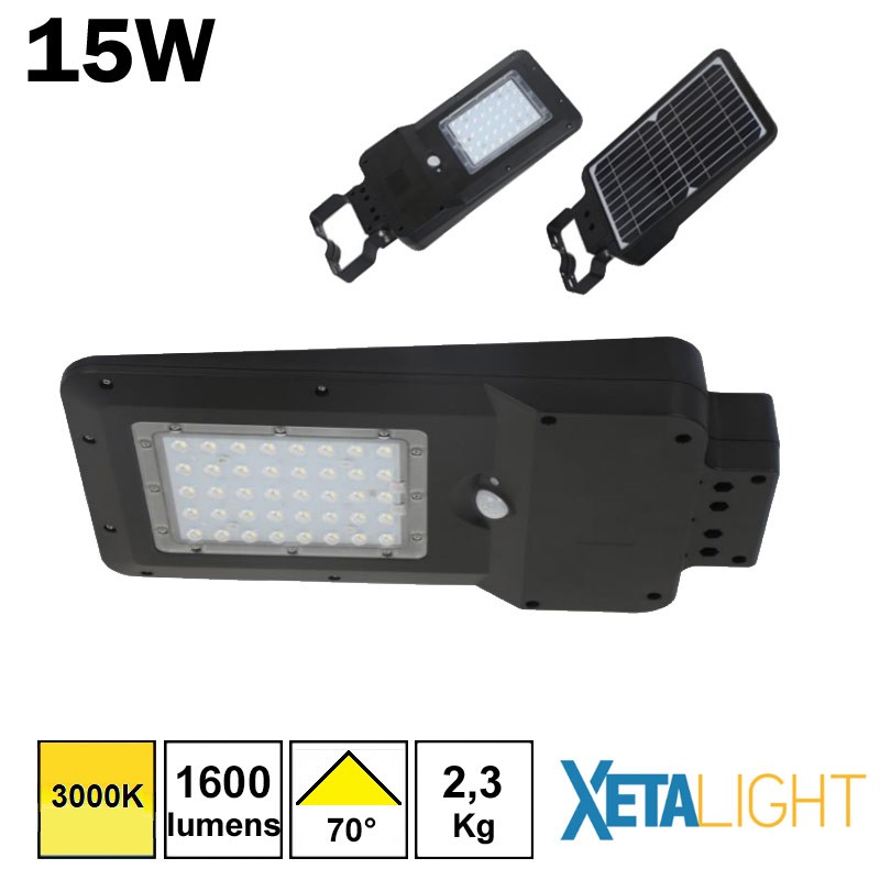 Projecteur solaire forte puissance 15W - XETALIGHT 40071