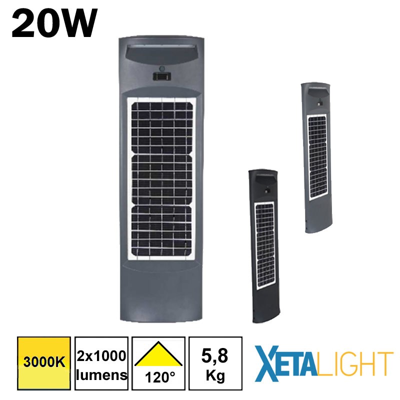 Borne solaire Xeta Light Guardian 20W