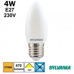 Ampoule flamme LED E27 - SYLVANIA 0029483