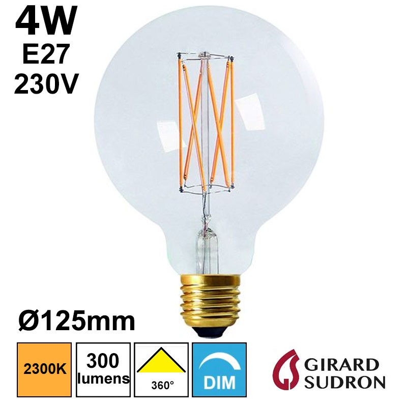 Ampoule E27 100W Calotte Argentée Incandescente