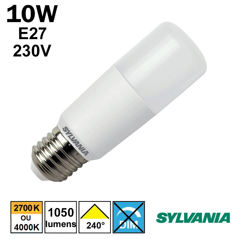 Ampoule tubulaire LED SYLVANIA Stick 10W E27 230V