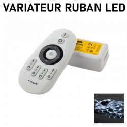 Variateur luminosité ruban led mono-couleur avec télécommande