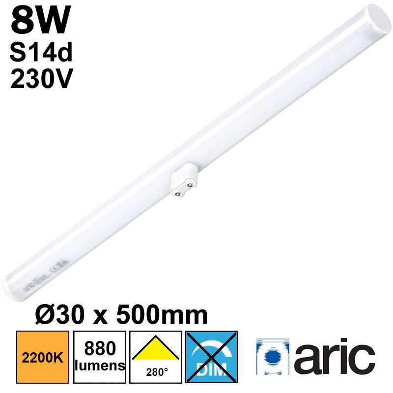 Aric 54011 - tube LED culot central 8W