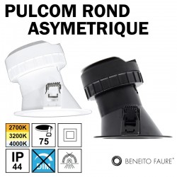 Spot asymétrique rond BENEITO PULCOM 4743 4747