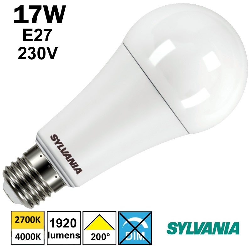 Ampoule LED Sylvania ToLEDo standard GLS 17W E27 230V