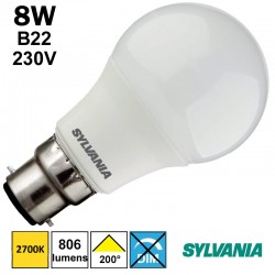 Ampoule Led E27, 3, 5, 7, 9w, B22, Baïonnette, Ic Intelligent