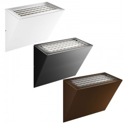 Applique extérieure BENEITO MINI COMET - Luminaire LED blanc, noir, corten