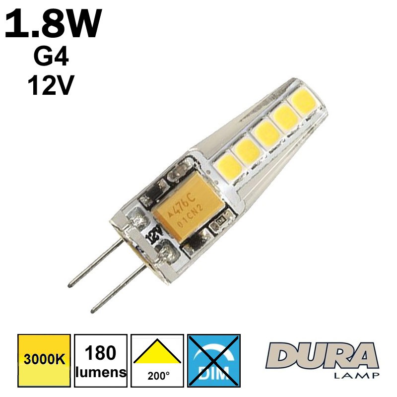 Ampoule LED G4 12V - DURALAMP 01943SIL