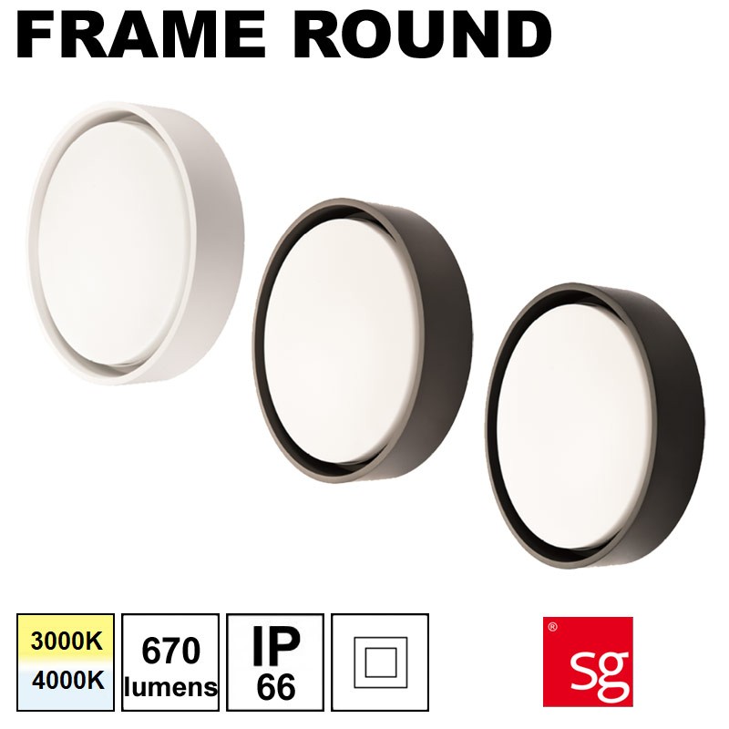 SG Frame round - Hublot rond LED 7W
