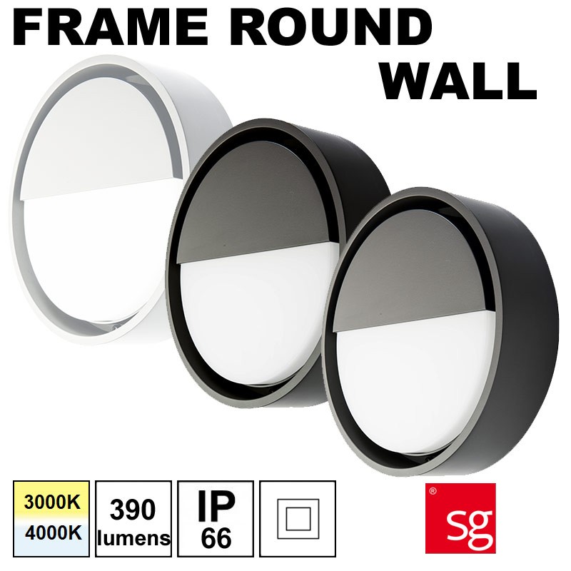SG Frame - Hublot mural extérieur LED 7W