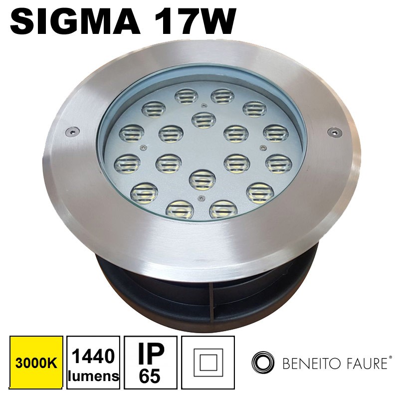 Spot LED encastré 11W Étanche IP65 Extra plat