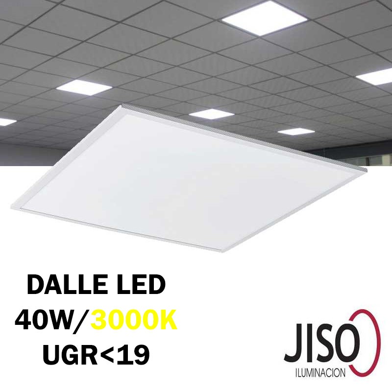 Dalle LED 40W 3000K - JISO 32440-2984-90